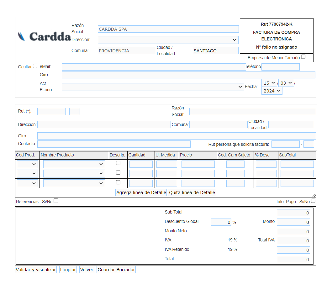Facturas de compra 🇨🇱: la guía definitiva
